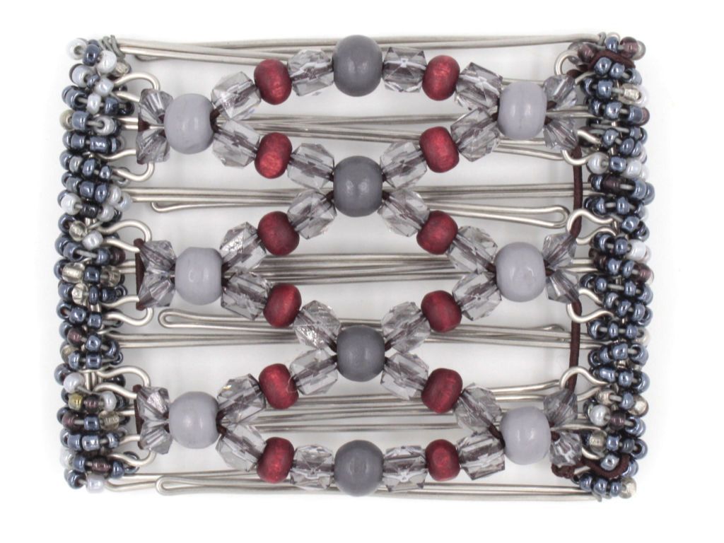 African Butterfly - 7 Tong Wire Hair Clip 223