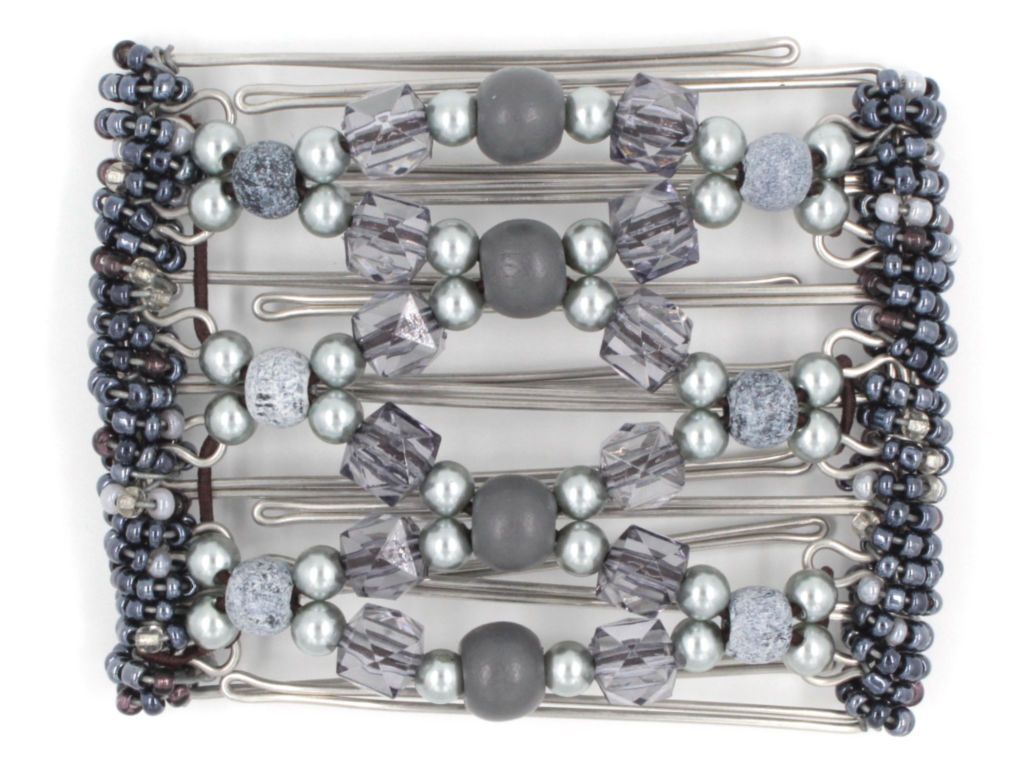 African Butterfly - 7 Tong Wire Hair Clip 225