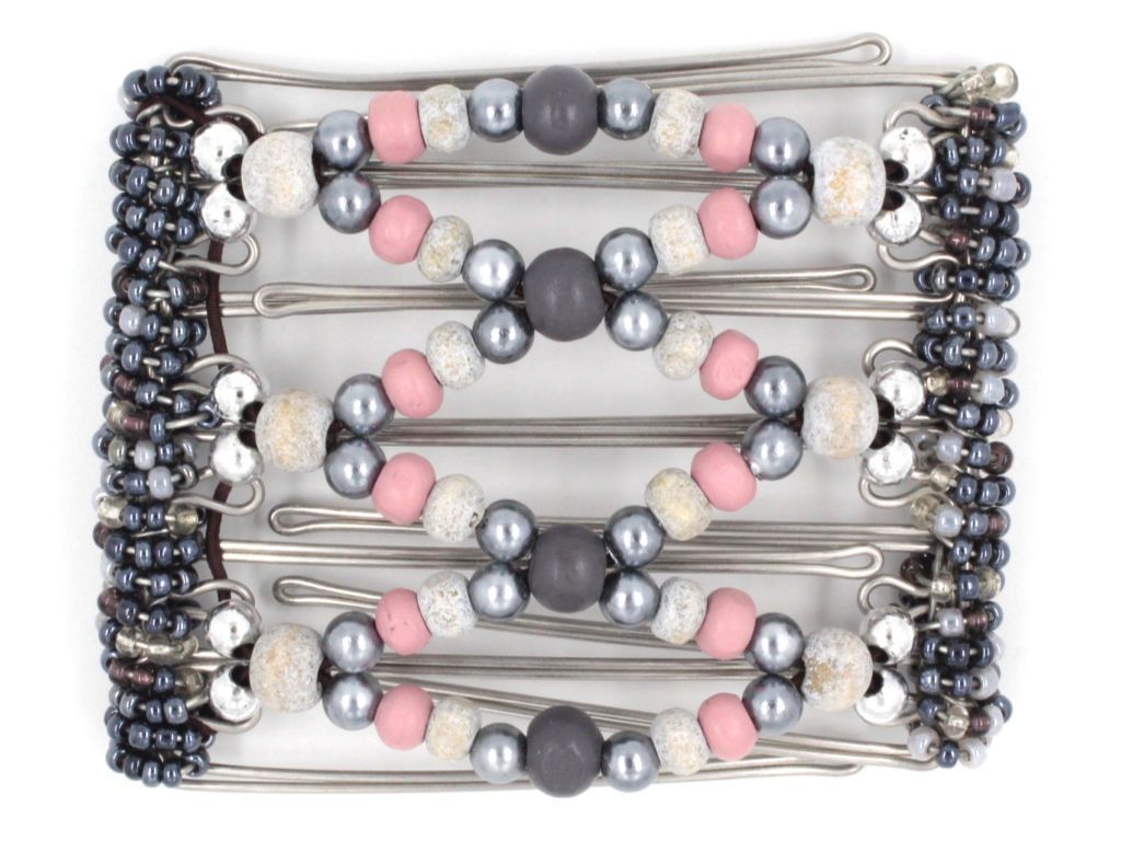 African Butterfly - 7 Tong Wire Hair Clip 235