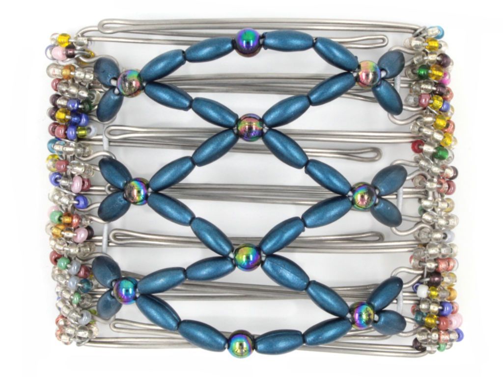 African Butterfly - 7 Tong Wire Hair Clip 239