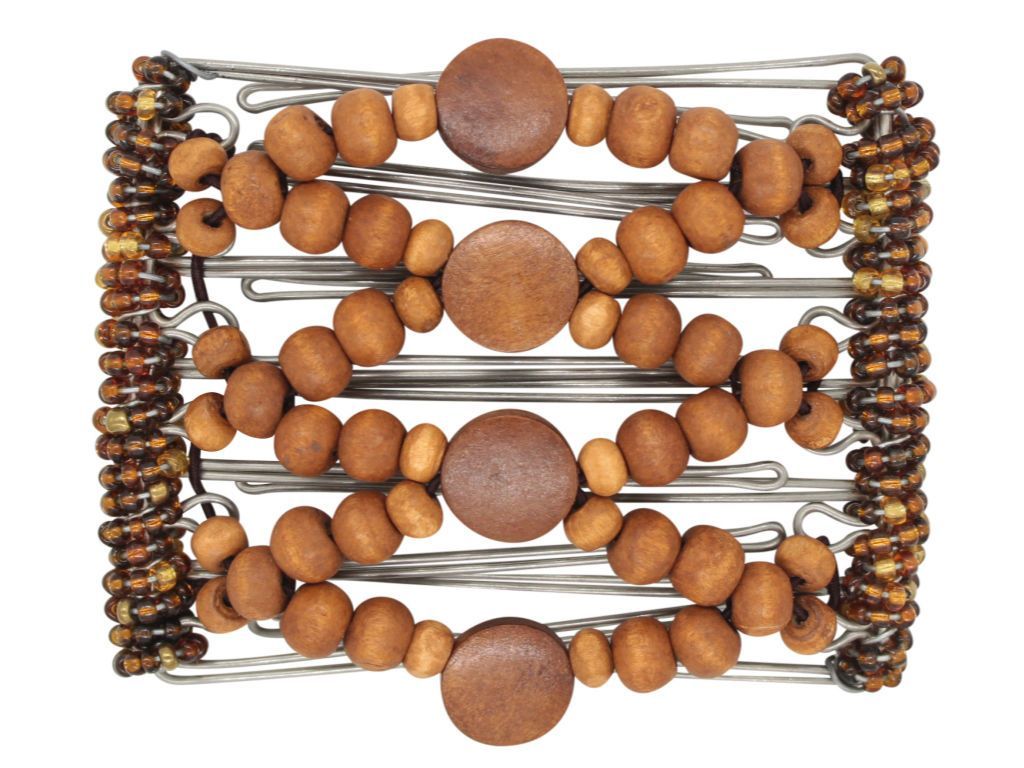 African Butterfly - 7 Tong Wire Hair Clip 250