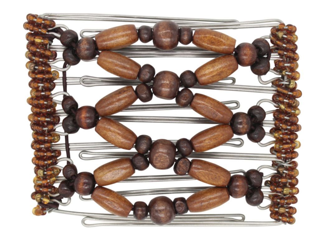African Butterfly - 7 Tong Wire Hair Clip 258