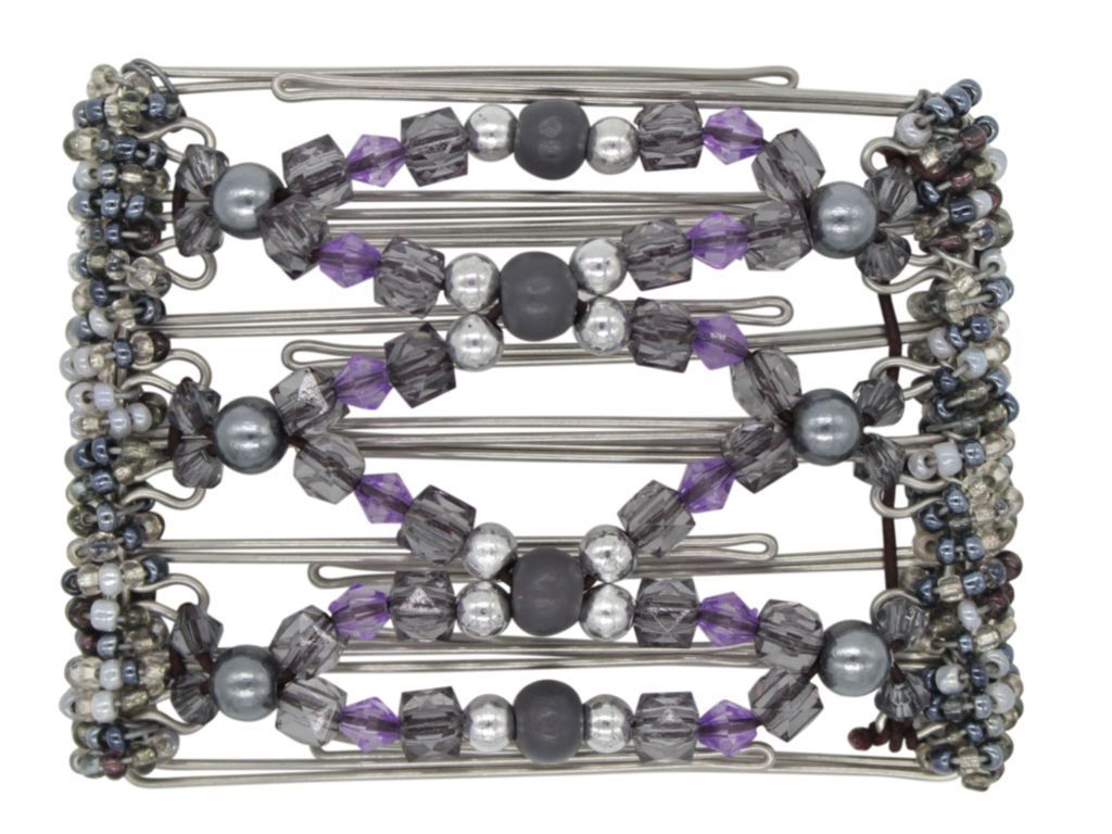 African Butterfly - 7 Tong Wire Hair Clip 259