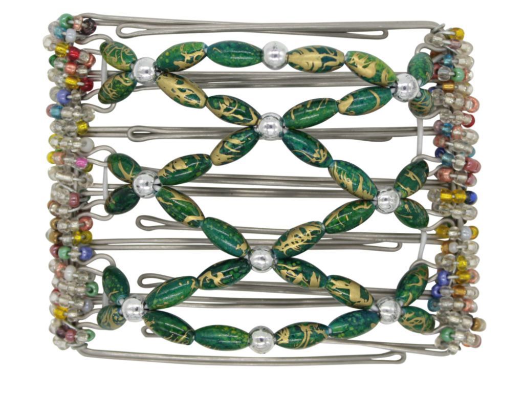 African Butterfly - 7 Tong Wire Hair Clip 261