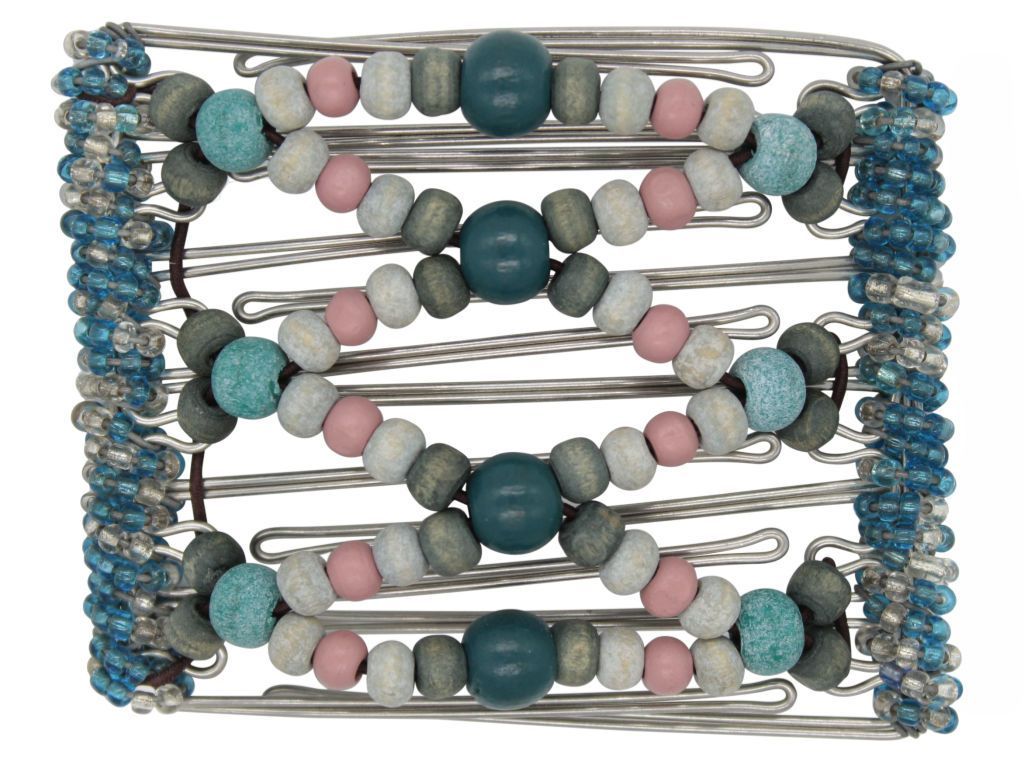 African Butterfly - 7 Tong Wire Hair Clip 265