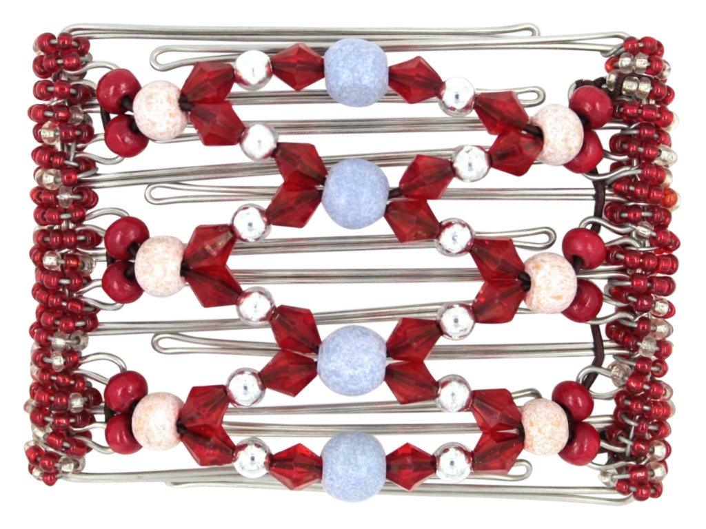 African Butterfly - 7 Tong Wire Hair Clip 275