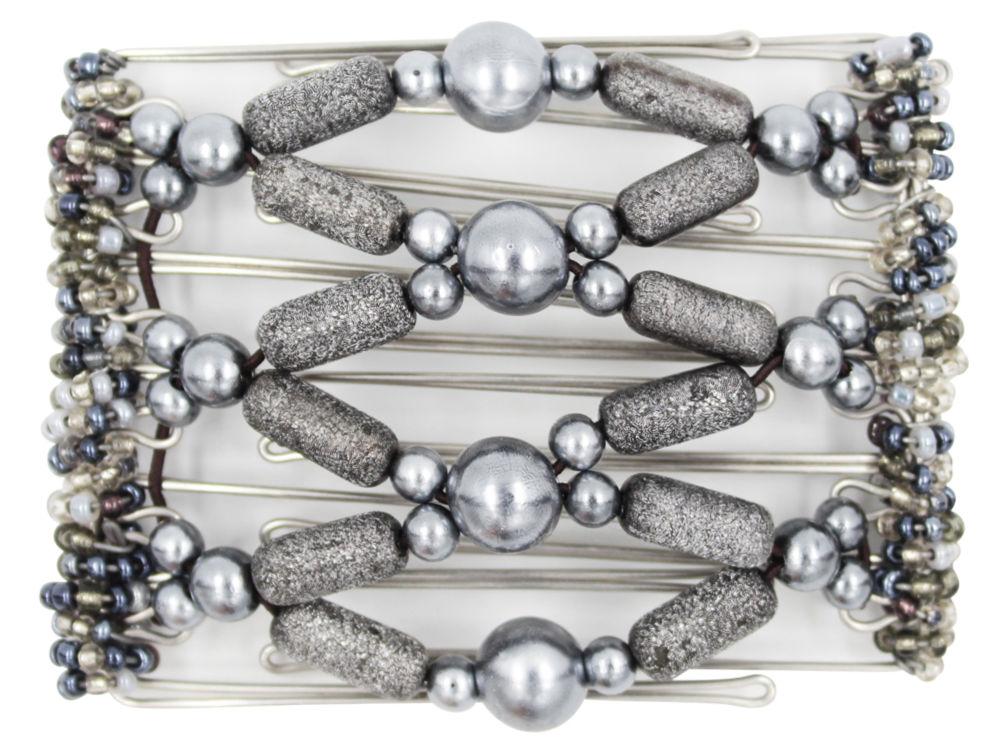 African Butterfly - 7 Tong Wire Hair Clip 302