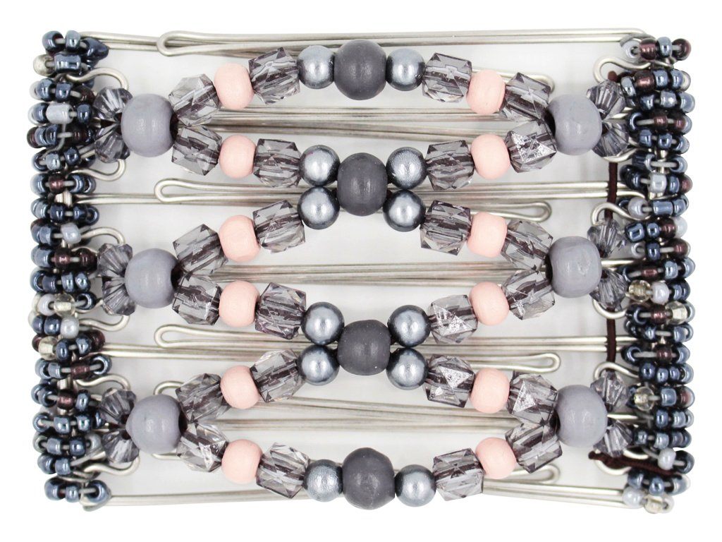 African Butterfly - 7 Tong Wire Hair Clip 318