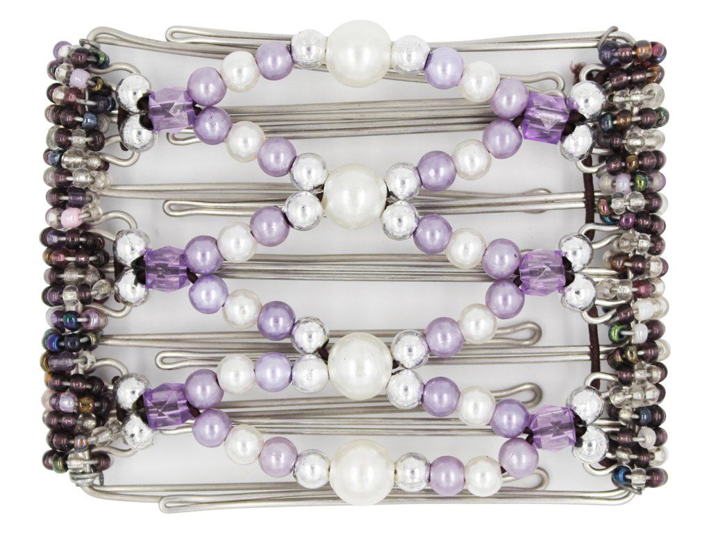 African Butterfly - 7 Tong Wire Hair Clip 319