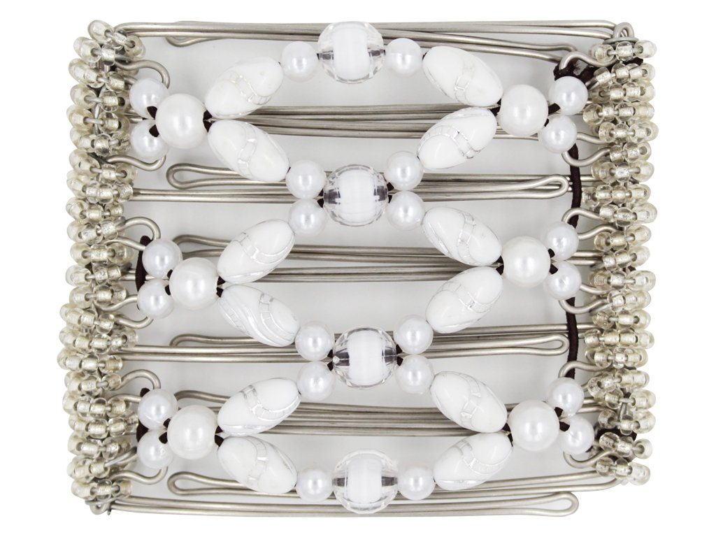 African Butterfly - 7 Tong Wire Hair Clip 321