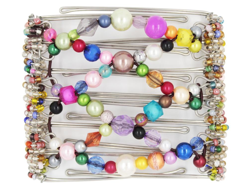 African Butterfly - 7 Tong Wire Hair Clip 325