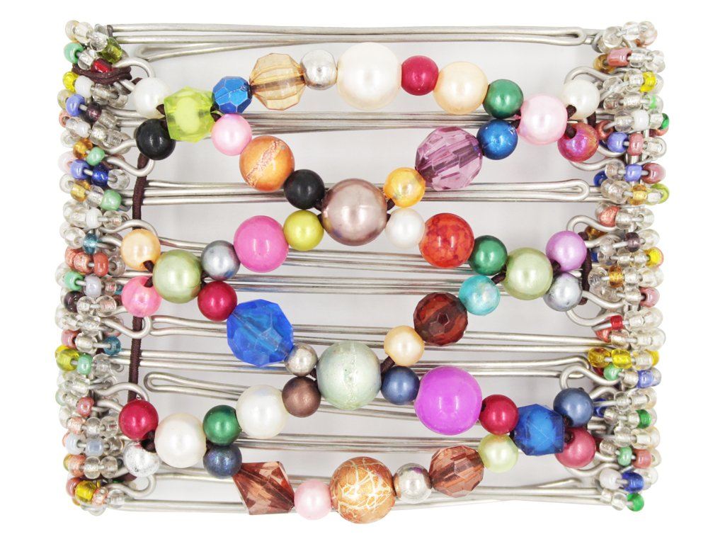 African Butterfly - 7 Tong Wire Hair Clip 329