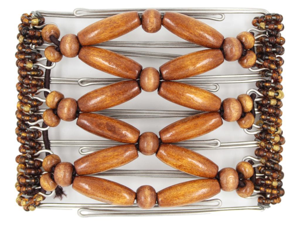 African Butterfly - 7 Tong Wire Hair Clip 333