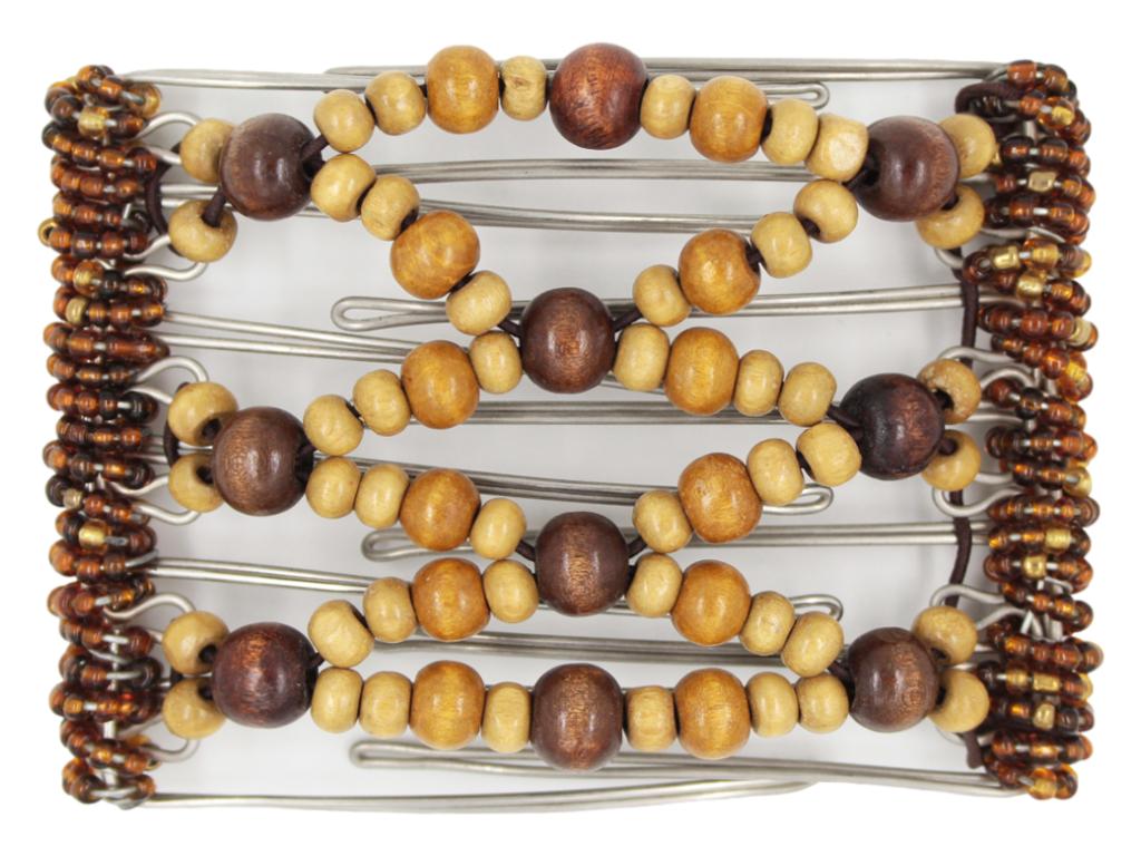 African Butterfly - 7 Tong Wire Hair Clip 340