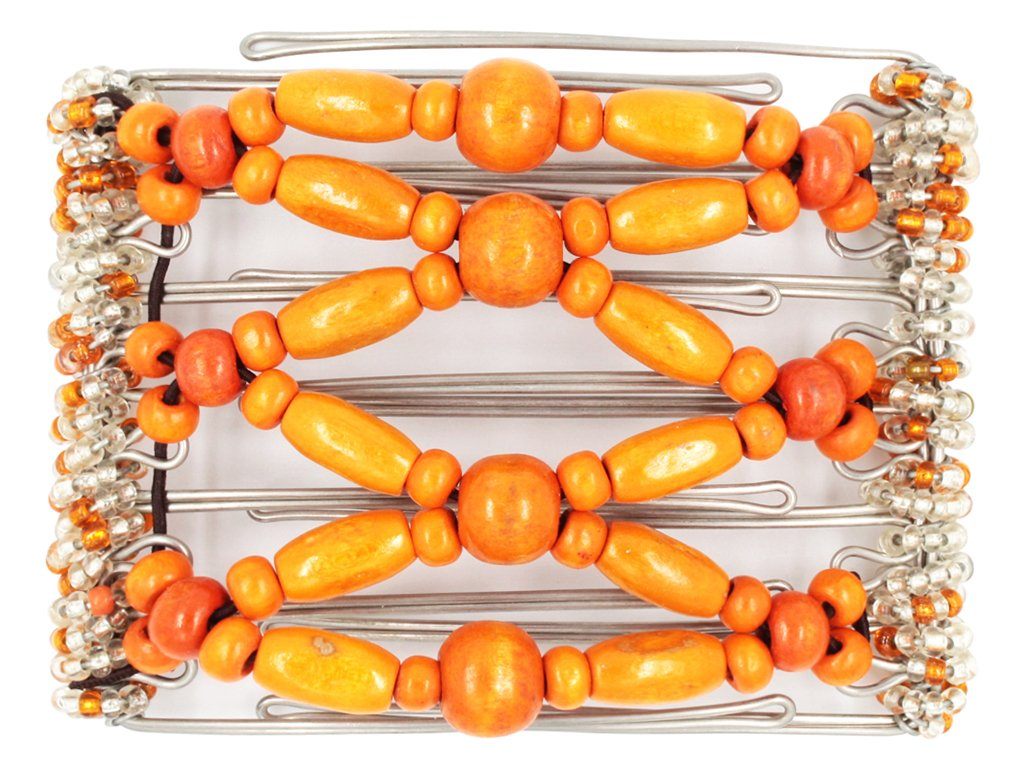 African Butterfly - 7 Tong Wire Hair Clip 343