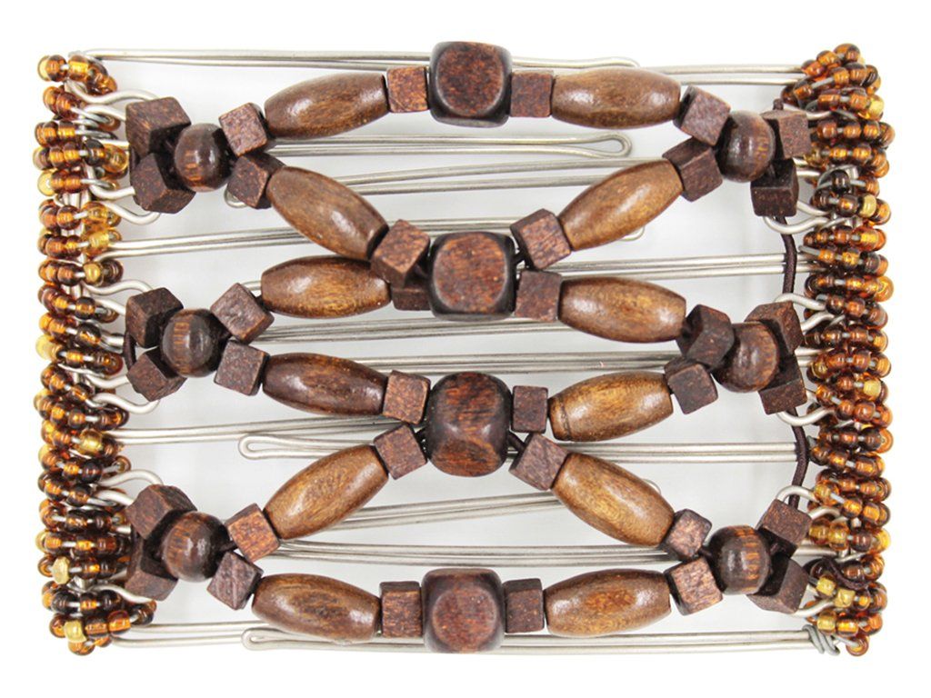 African Butterfly - 7 Tong Wire Hair Clip 353