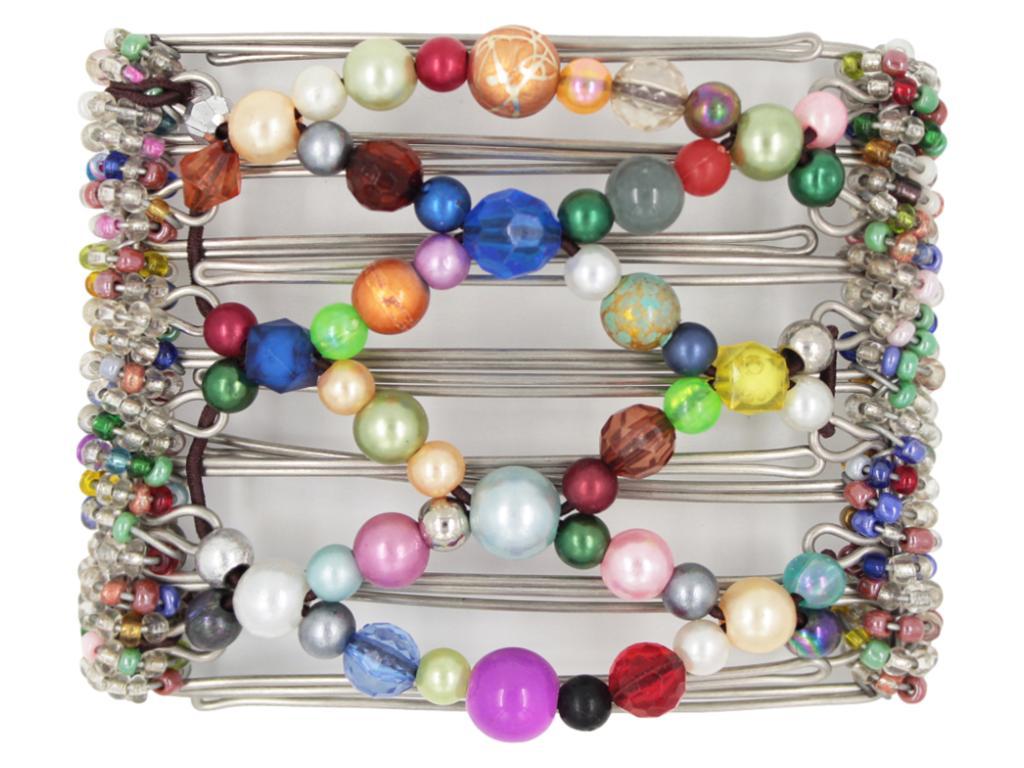 African Butterfly - 7 Tong Wire Hair Clip 355