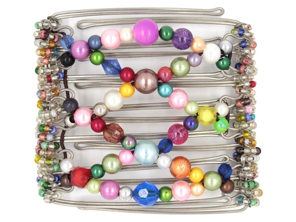 African Butterfly - 7 Tong Wire Hair Clip 358