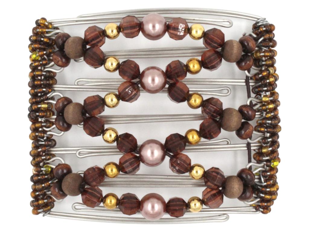 African Butterfly - 7 Tong Wire Hair Clip 372