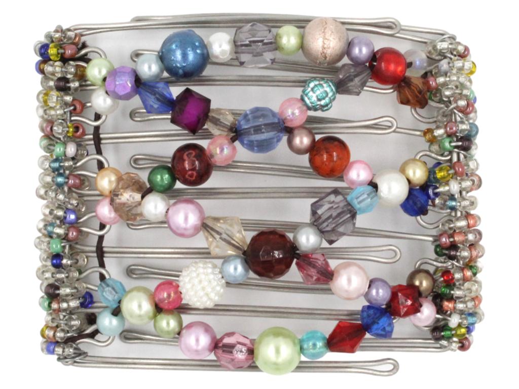 African Butterfly - 7 Tong Wire Hair Clip 374