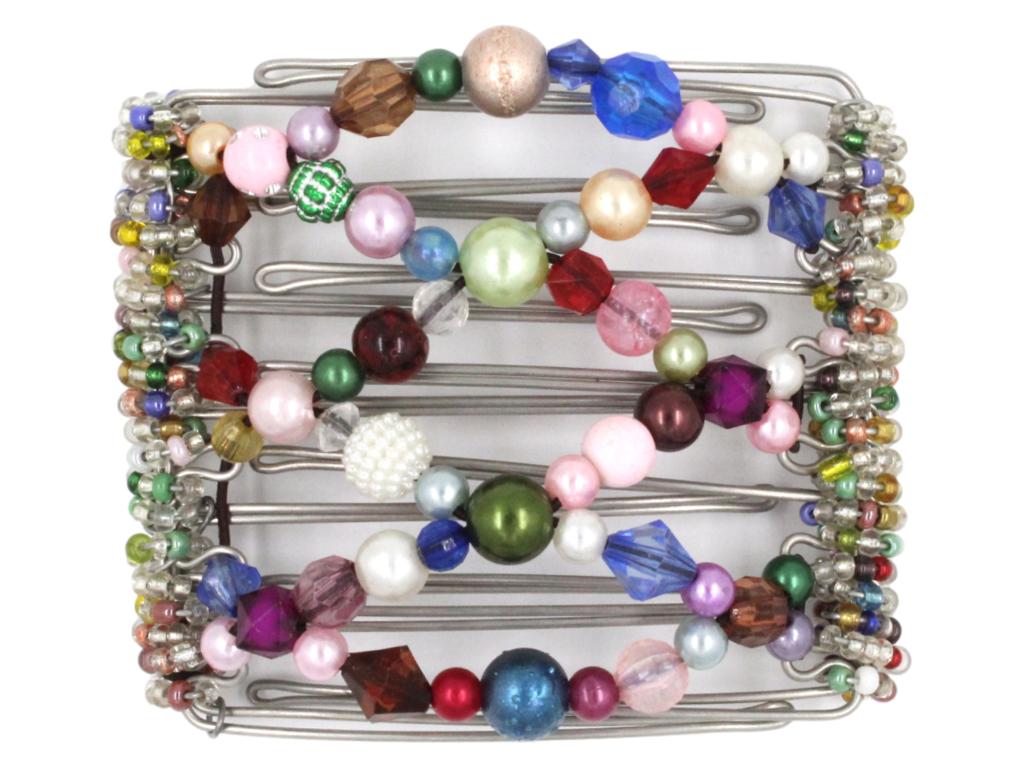 African Butterfly - 7 Tong Wire Hair Clip 378