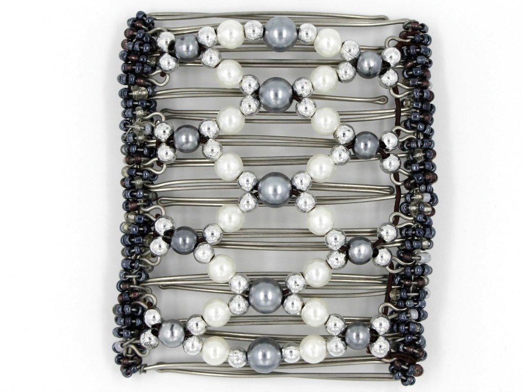 African Butterfly - 9 Tong Wire Hair Clip 254