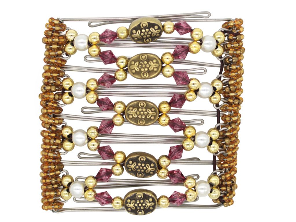 African Butterfly - 9 Tong Wire Hair Clip 313