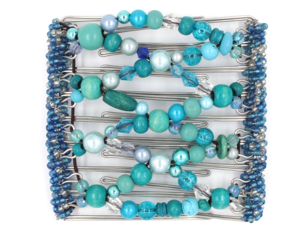 African Butterfly - 9 Tong Wire Hair Clip 331