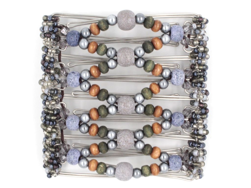 African Butterfly - 9 Tong Wire Hair Clip 338