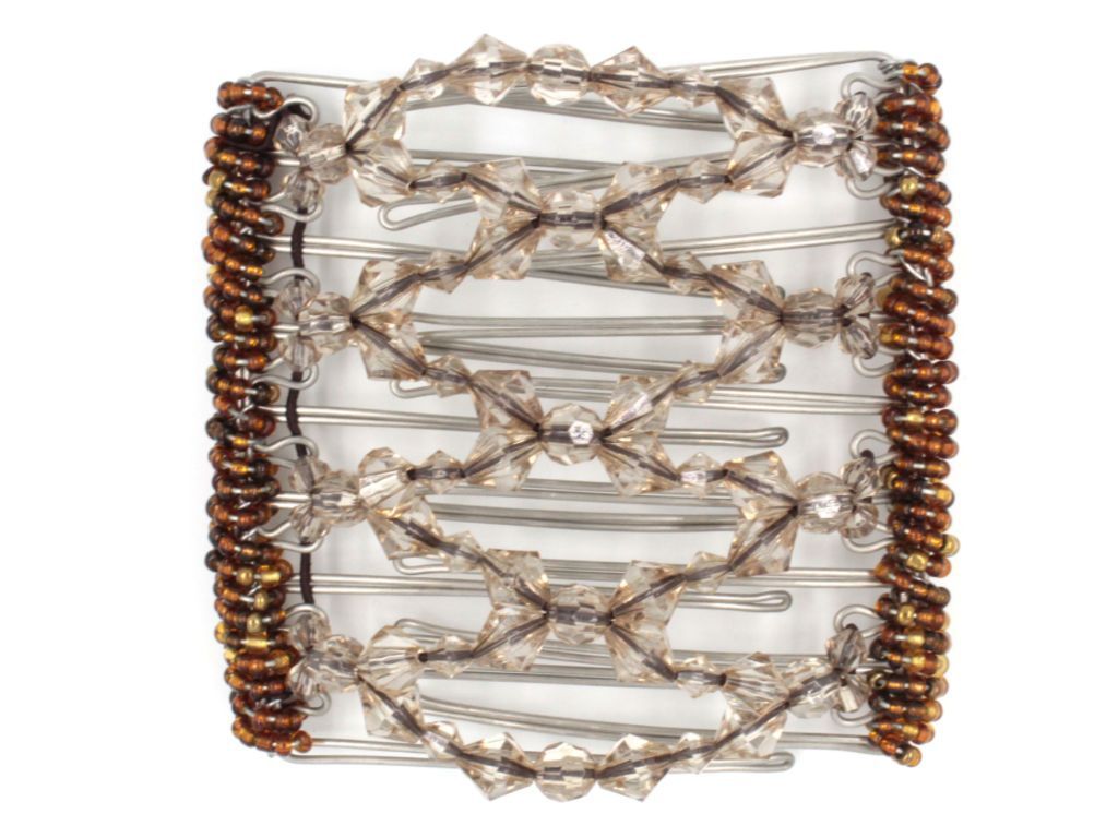 African Butterfly - 9 Tong Wire Hair Clip 342