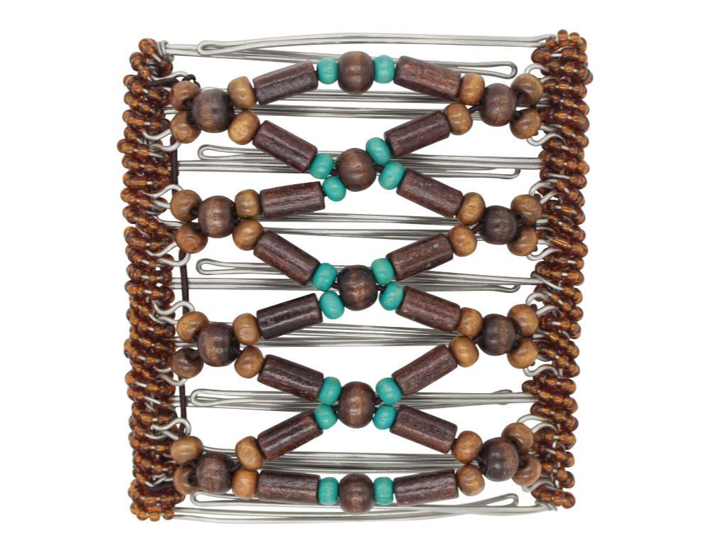 African Butterfly - 9 Tong Wire Hair Clip 366