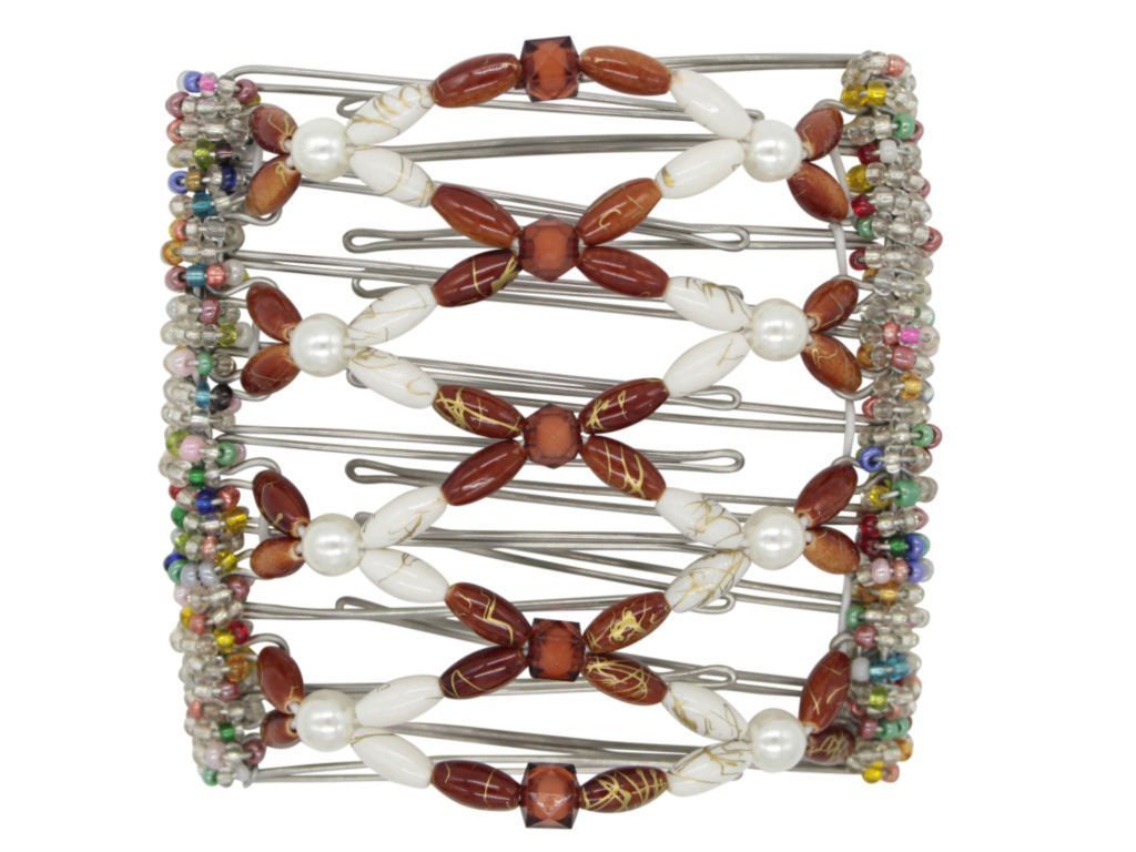 African Butterfly - 9 Tong Wire Hair Clip 368