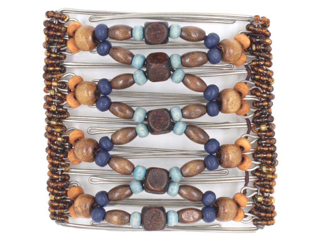 African Butterfly - 9 Tong Wire Hair Clip 407