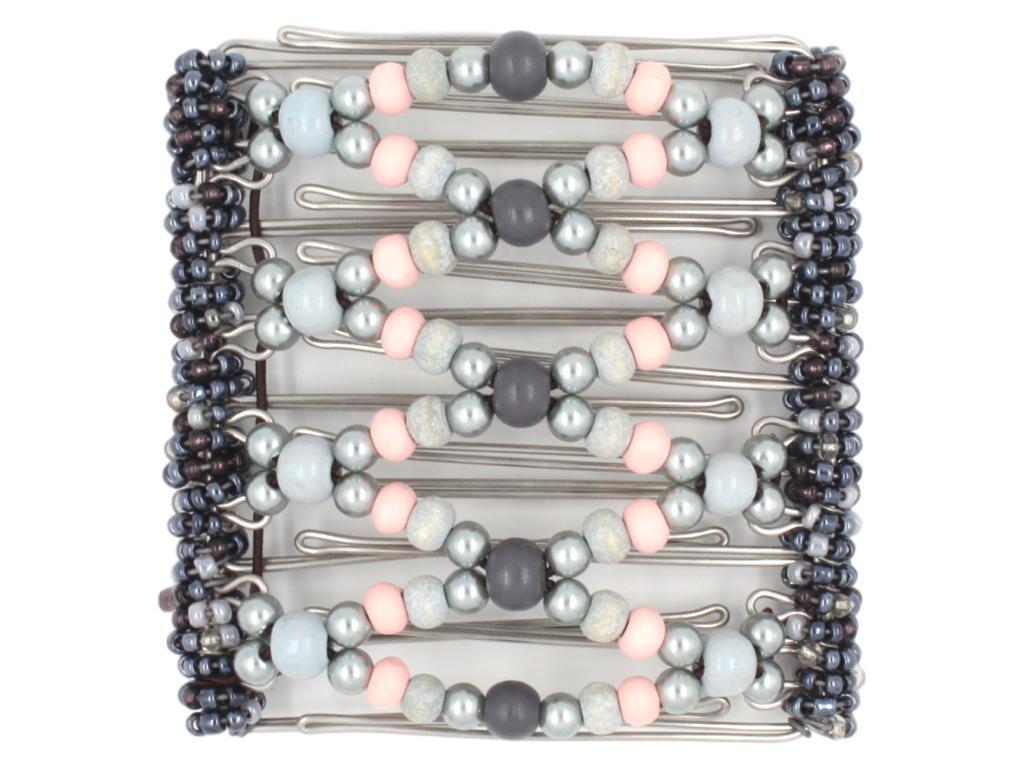 African Butterfly - 9 Tong Wire Hair Clip 427