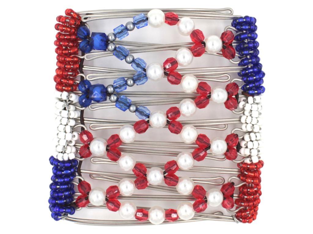 African Butterfly - 9 Tong Wire Hair Clip 434