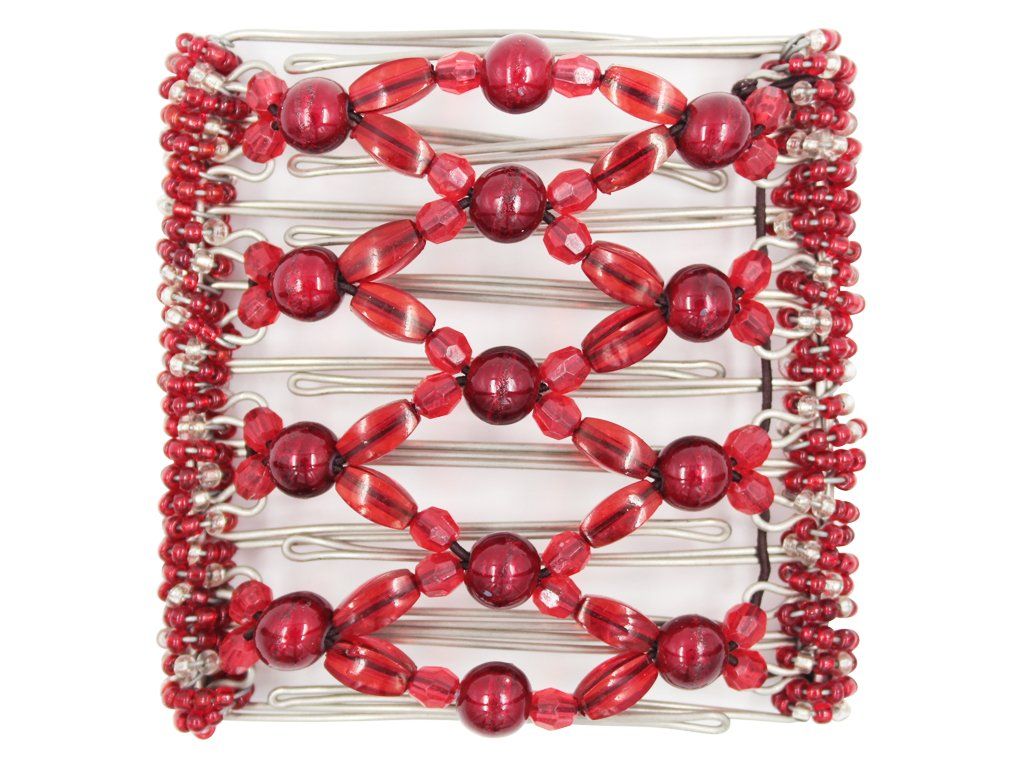 African Butterfly - 9 Tong Wire Hair Clip 444