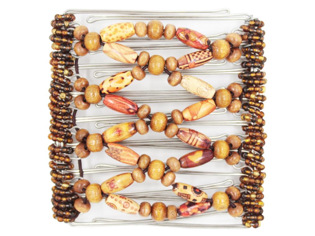 African Butterfly - 9 Tong Wire Hair Clip 445