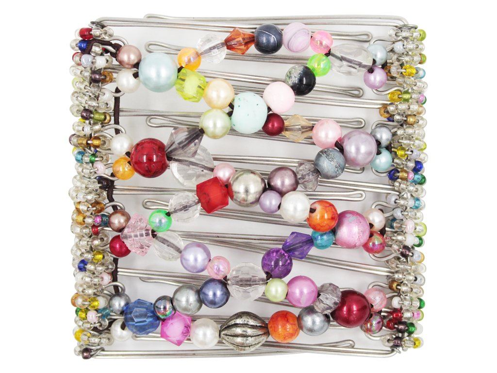 African Butterfly - 9 Tong Wire Hair Clip 451