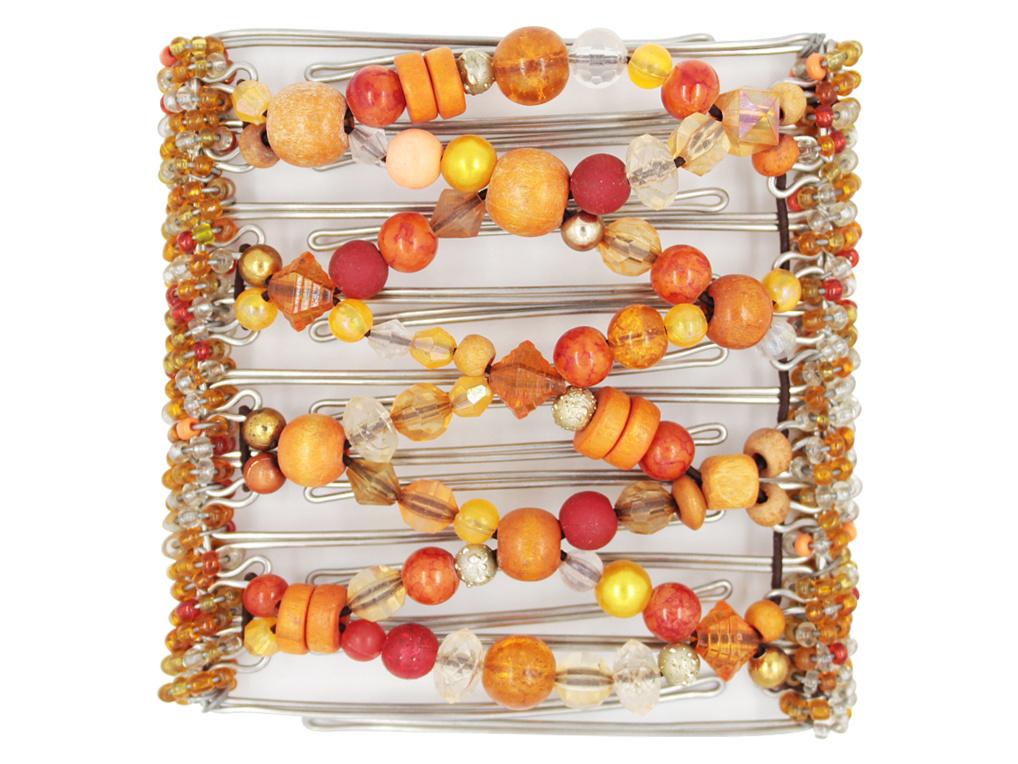 African Butterfly - 9 Tong Wire Hair Clip 461