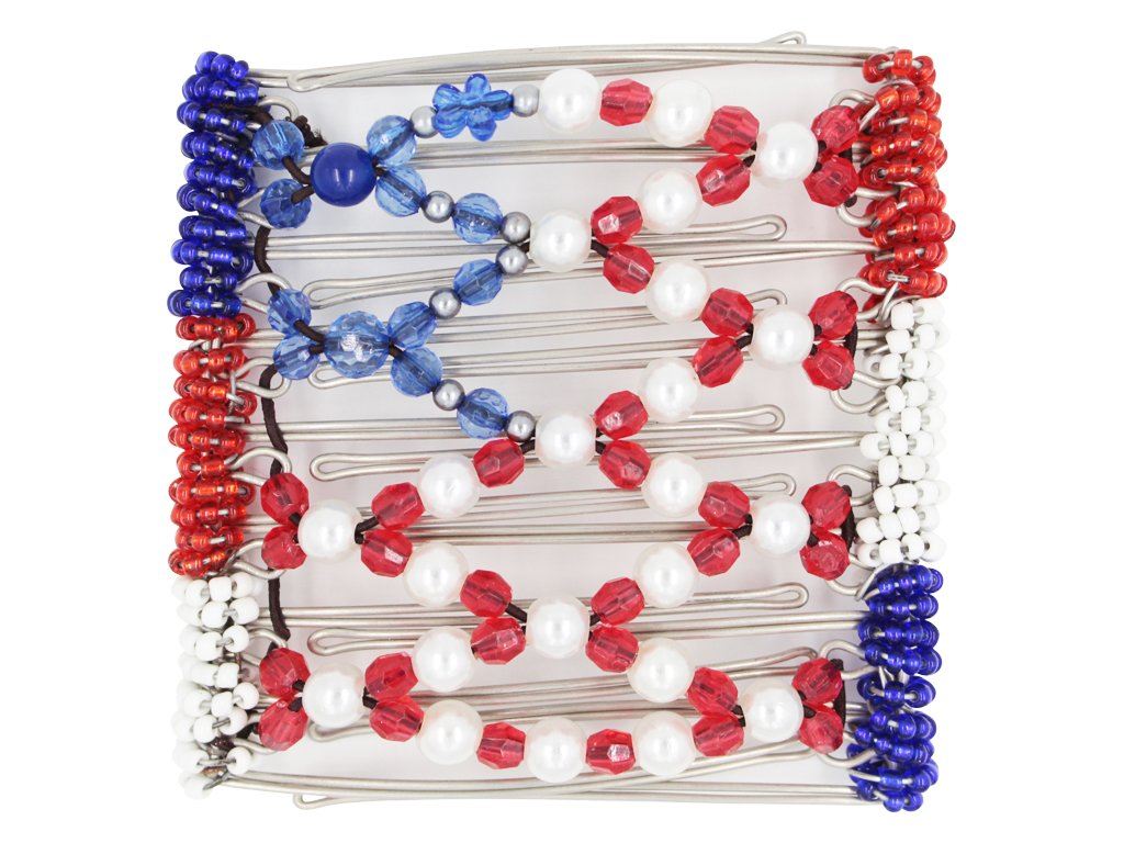 African Butterfly - 9 Tong Wire Hair Clip 462