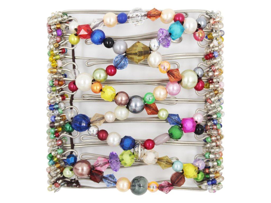 African Butterfly - 9 Tong Wire Hair Clip 463