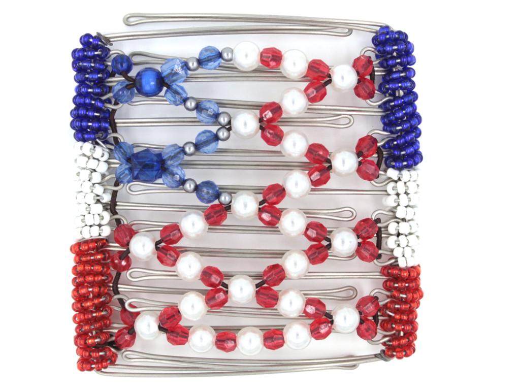 African Butterfly - 9 Tong Wire Hair Clip 475