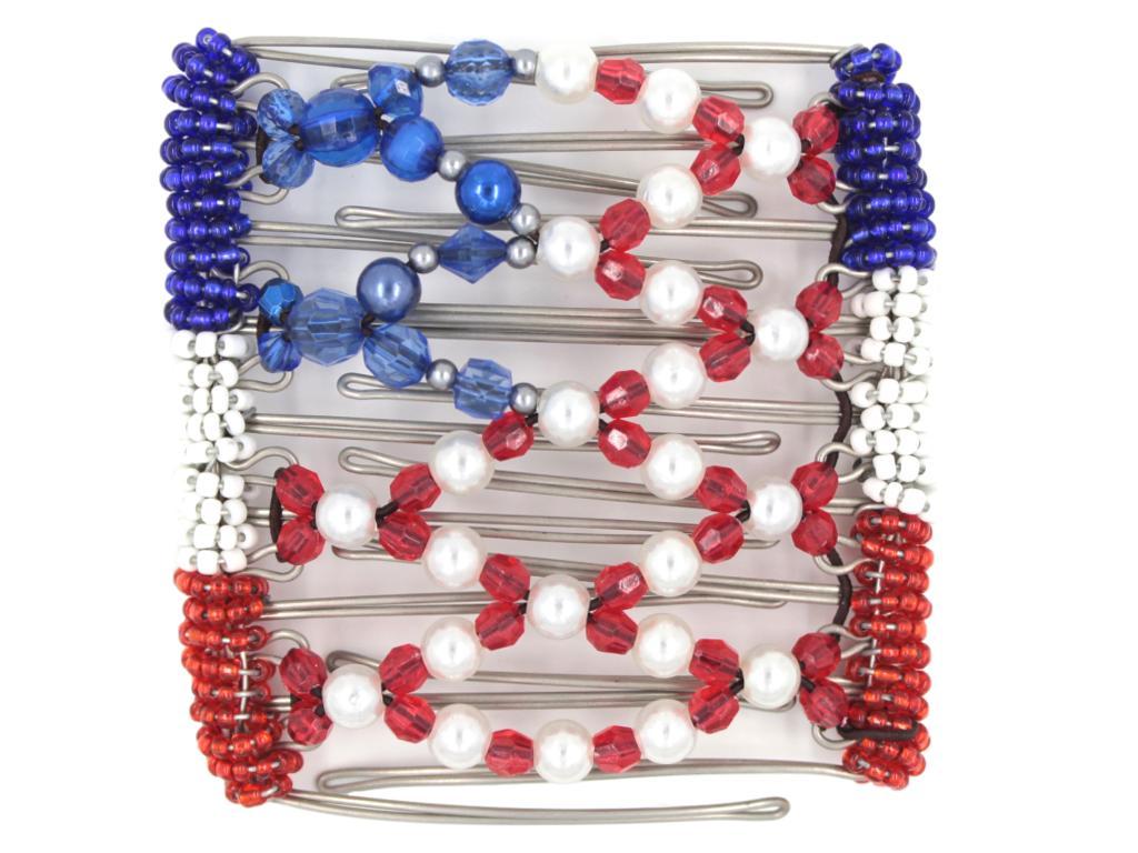 African Butterfly - 9 Tong Wire Hair Clip 476