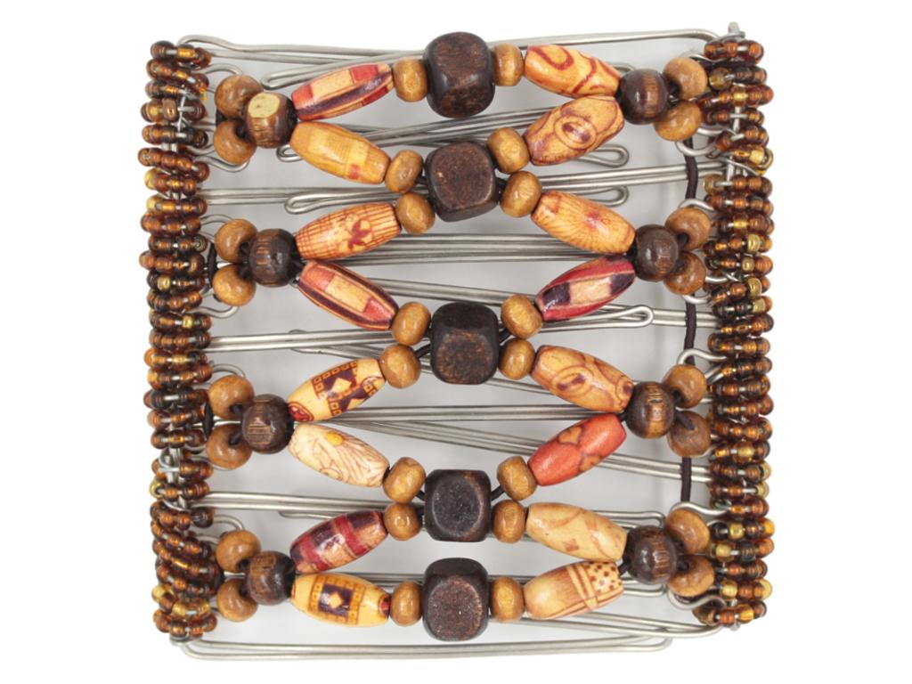 African Butterfly - 9 Tong Wire Hair Clip 483