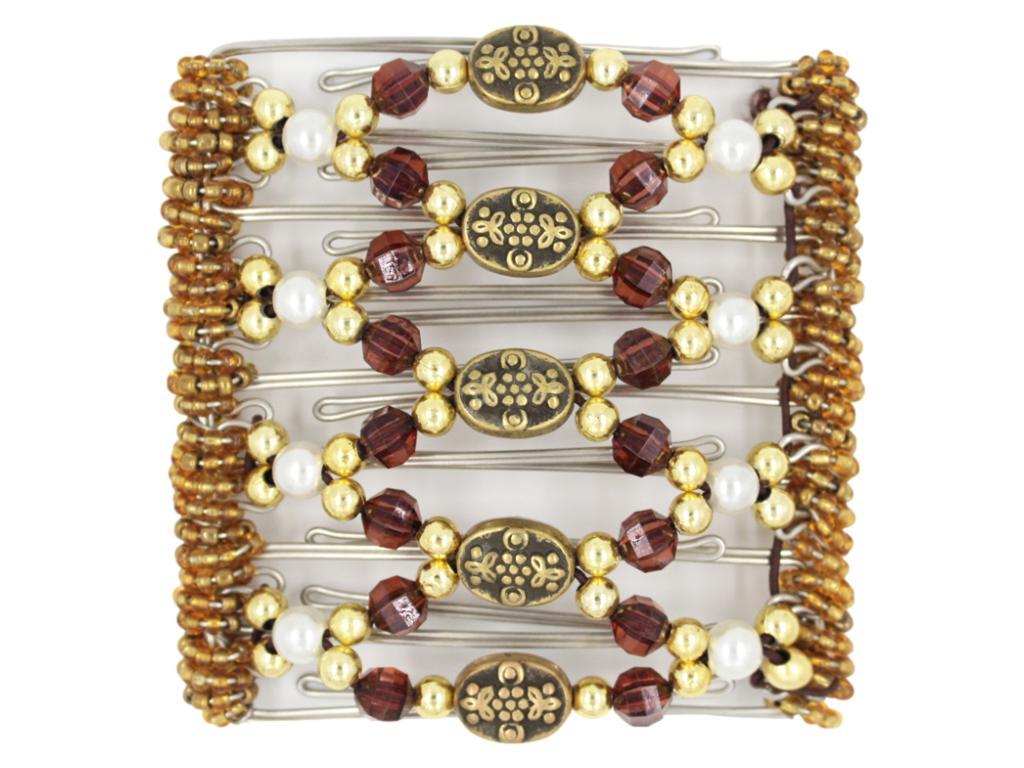 African Butterfly - 9 Tong Wire Hair Clip 485