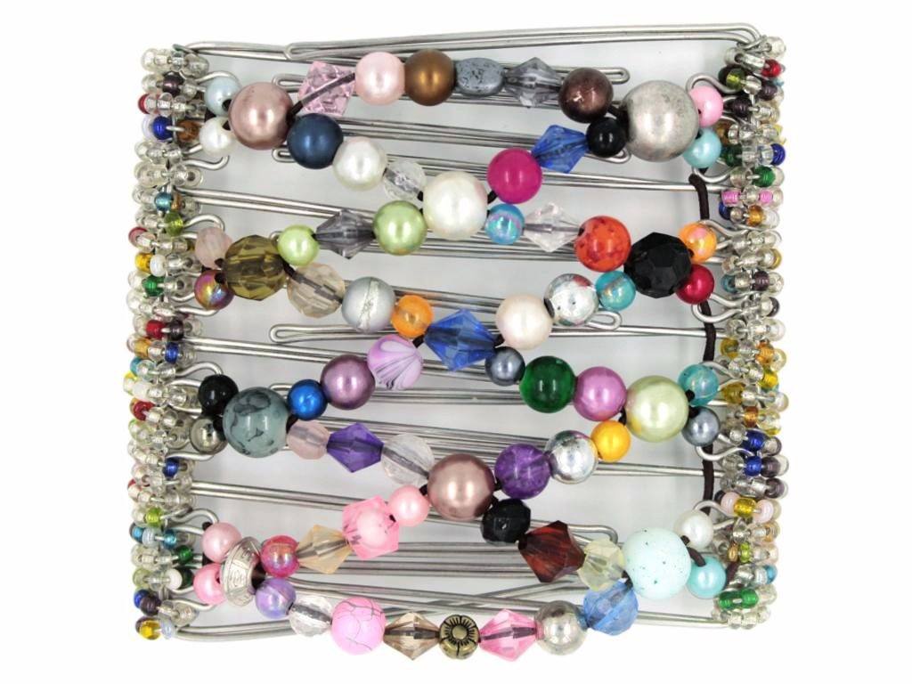 African Butterfly - 9 Tong Wire Hair Clip 486