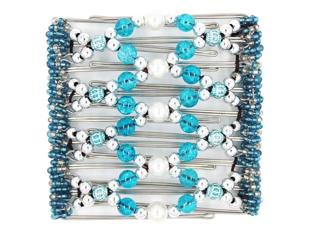 African Butterfly - 9 Tong Wire Hair Clip 498