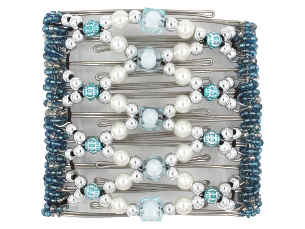 African Butterfly - 9 Tong Wire Hair Clip 535