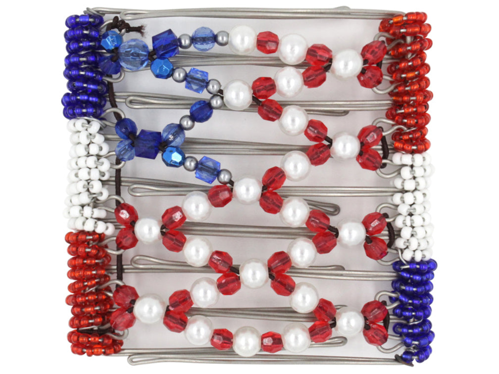 African Butterfly - 9 Tong Wire Hair Clip 541