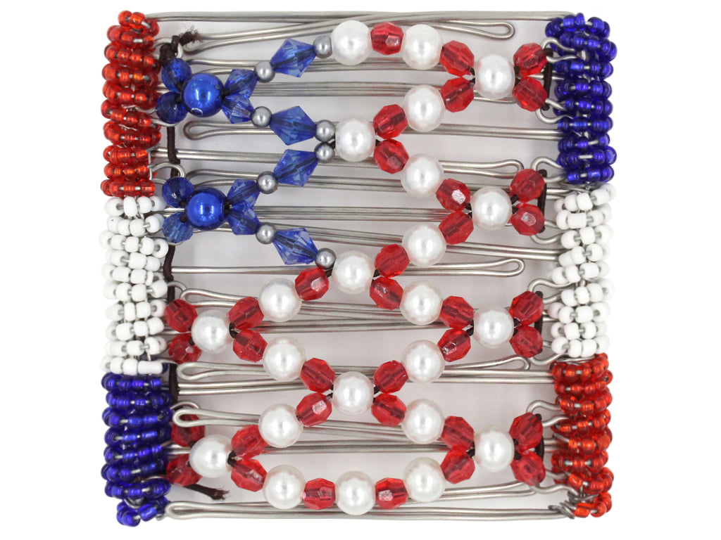 African Butterfly - 9 Tong Wire Hair Clip 542